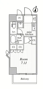 プレサーブ・K【8階】の間取り