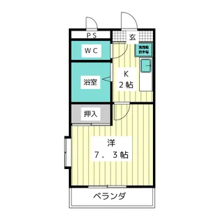 ラベンダーヒルズ・K【7階】の間取り
