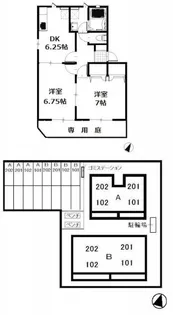 サンキャロット【1階】の間取り