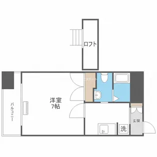W.O.B.FUKUSIMA【5階】の間取り