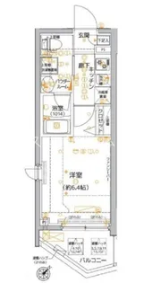 クレイシア品川東大井【8階】の間取り
