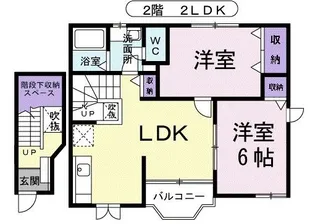 サンブリーズ【2階】の間取り