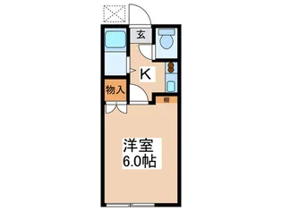 コ-ポK【1階】の間取り