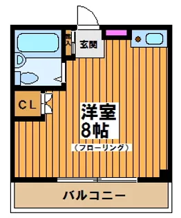 生川ビル【3階】の間取り