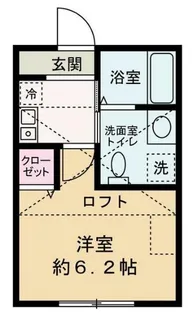カーサ・エテルナ西橋本【2階】の間取り