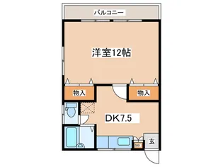 グリーンハイム【2階】の間取り