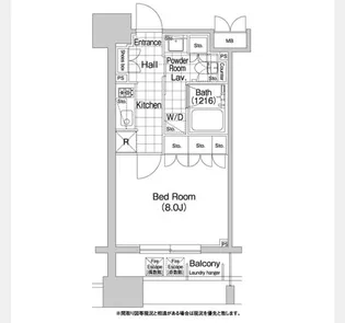 エルスタンザ恵比寿【14階】の間取り