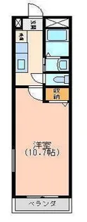 アクティオン薬園町【2階】の間取り