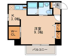 Will Do南森町【5階】の間取り