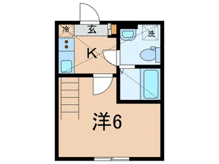 アザーレ・パッシオ宮崎台【2階】の間取り