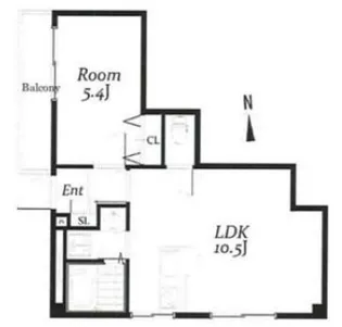 リバーレ双葉町【2階】の間取り
