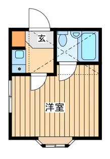 ネオプラザ三ツ沢【2階】の間取り