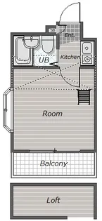 ジュネパレス柏第37【2階】の間取り