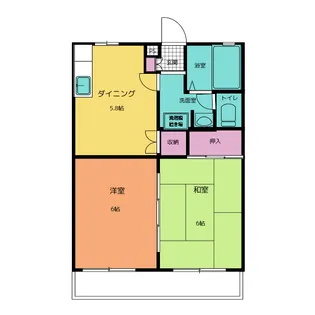ファミール正和【2階】の間取り
