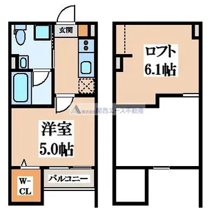フェリーチェ・長瀬【2階】の間取り