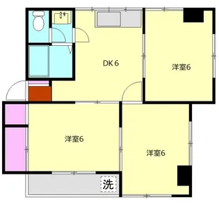 レジデンス香川II【3階】の間取り