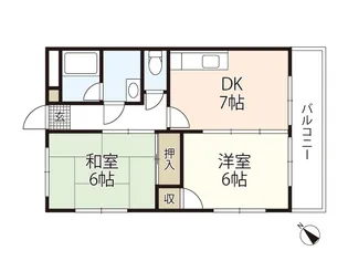 オダマンション【2階】の間取り