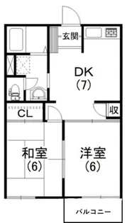 ティアラVII【2階】の間取り