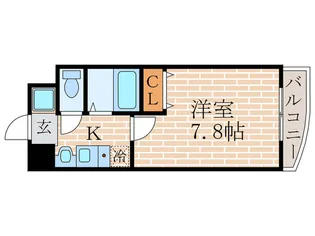 Luxe深草【4階】の間取り