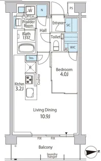 グリーンレジデンス赤坂【5階】の間取り