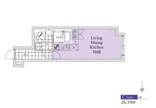 EXAM新中野II【3階】の間取り