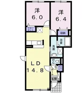 アウル 916【1階】の間取り