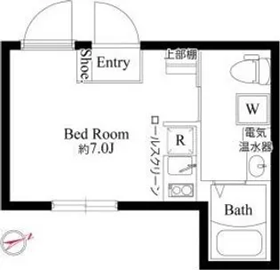 ルリアン南砂町【3階】の間取り