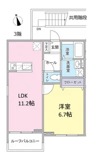 ルガール・デ・エスペランザ【3階】の間取り