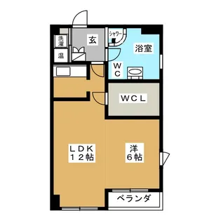 セントレイクセレブ大曽根【7階】の間取り