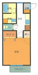 SUNマスヤ【1階】の間取り