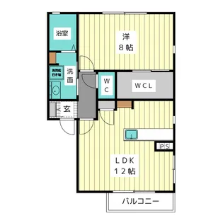 エクセルシオール高峯【2階】の間取り