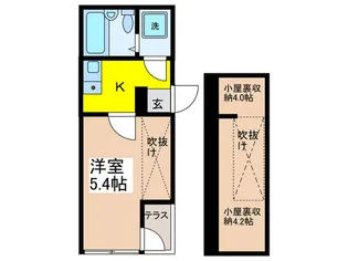 ルイ・ハウス桜台【2階】の間取り