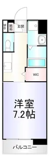 ウィングス重住【9階】の間取り