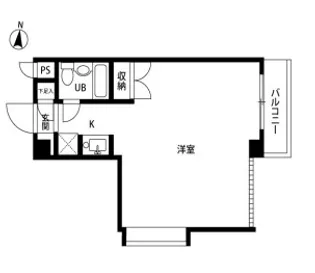プレール中野坂上【2階】の間取り