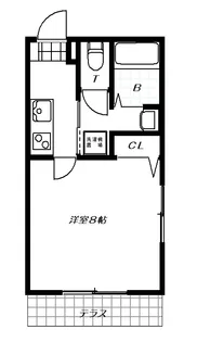 M5Rヒルズ【1階】の間取り