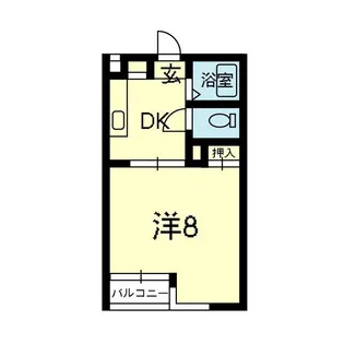 リライズ渡鹿【1階】の間取り