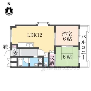センチュリーアスカ2【1階】の間取り