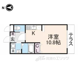 ハイツプランドール2【2階】の間取り