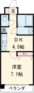 グランステージ春日【5階】の間取り