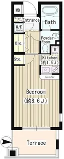 メゾン21【1階】の間取り