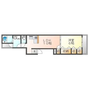 田村ビルA棟【3階】の間取り