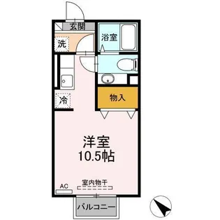 セジュールセードル A【2階】の間取り