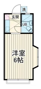 ホワイトヴィラ【1階】の間取り