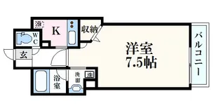 Lutella danbara【8階】の間取り