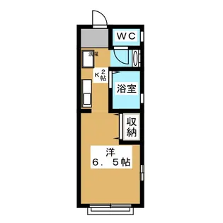 カメリアハウス【2階】の間取り