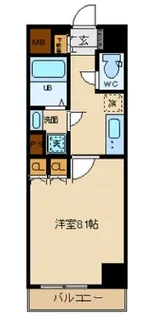 プレール・ドゥーク東陽町【5階】の間取り