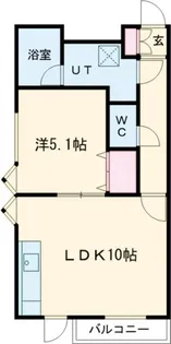 アーバンプレイス【4階】の間取り