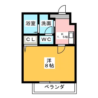 マーブルワン【3階】の間取り