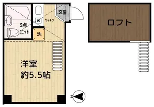 クリアスタイル鷺ノ宮【2階】の間取り