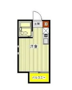 ハイム54【1階】の間取り